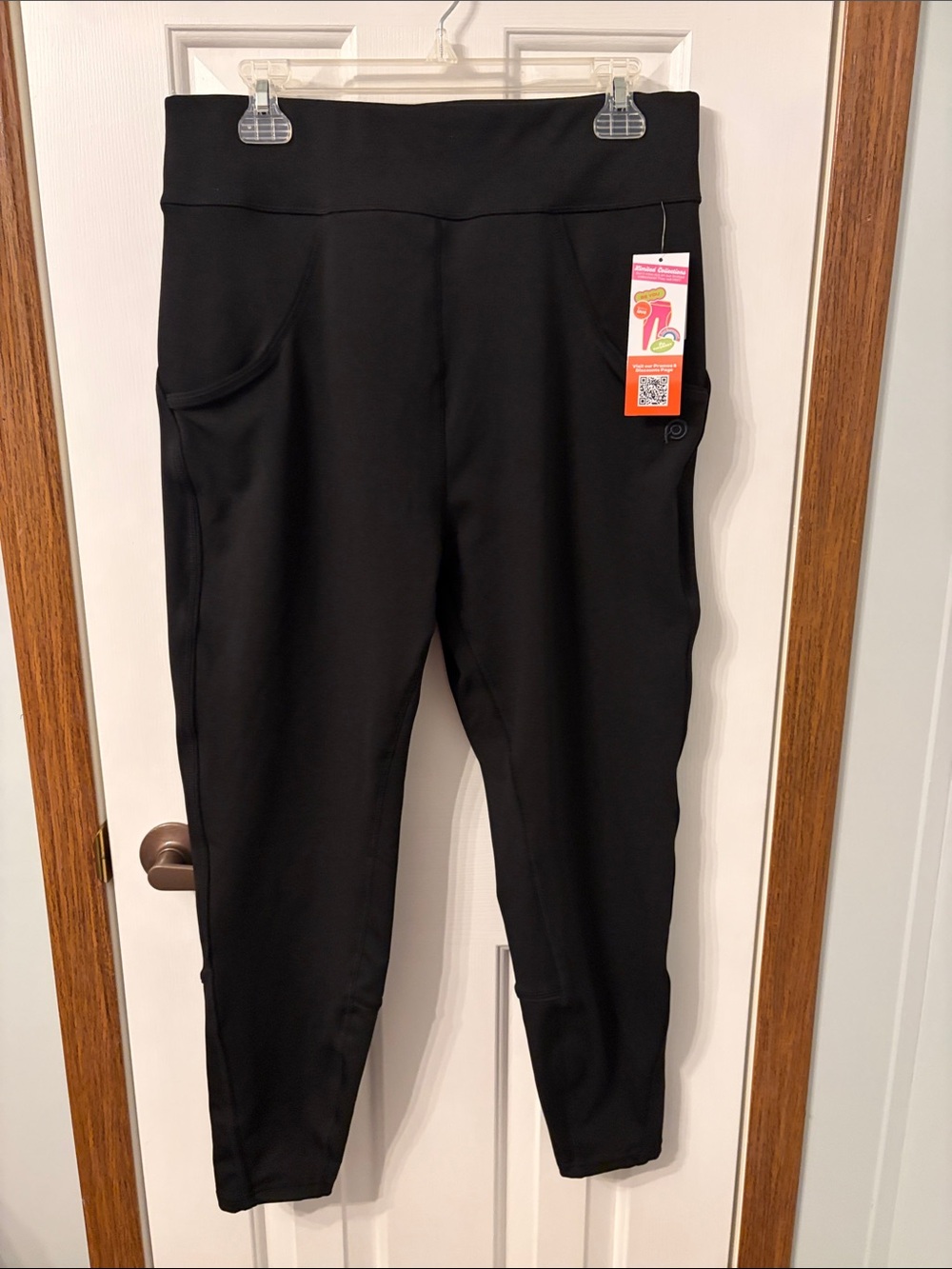 POP Fit Black High-Rise Comfort Leggings